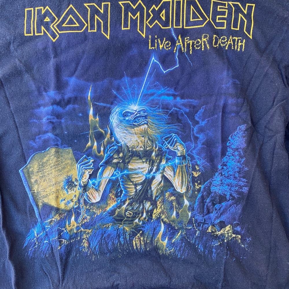 Iron Maiden Iron Maiden Live After Death Tour